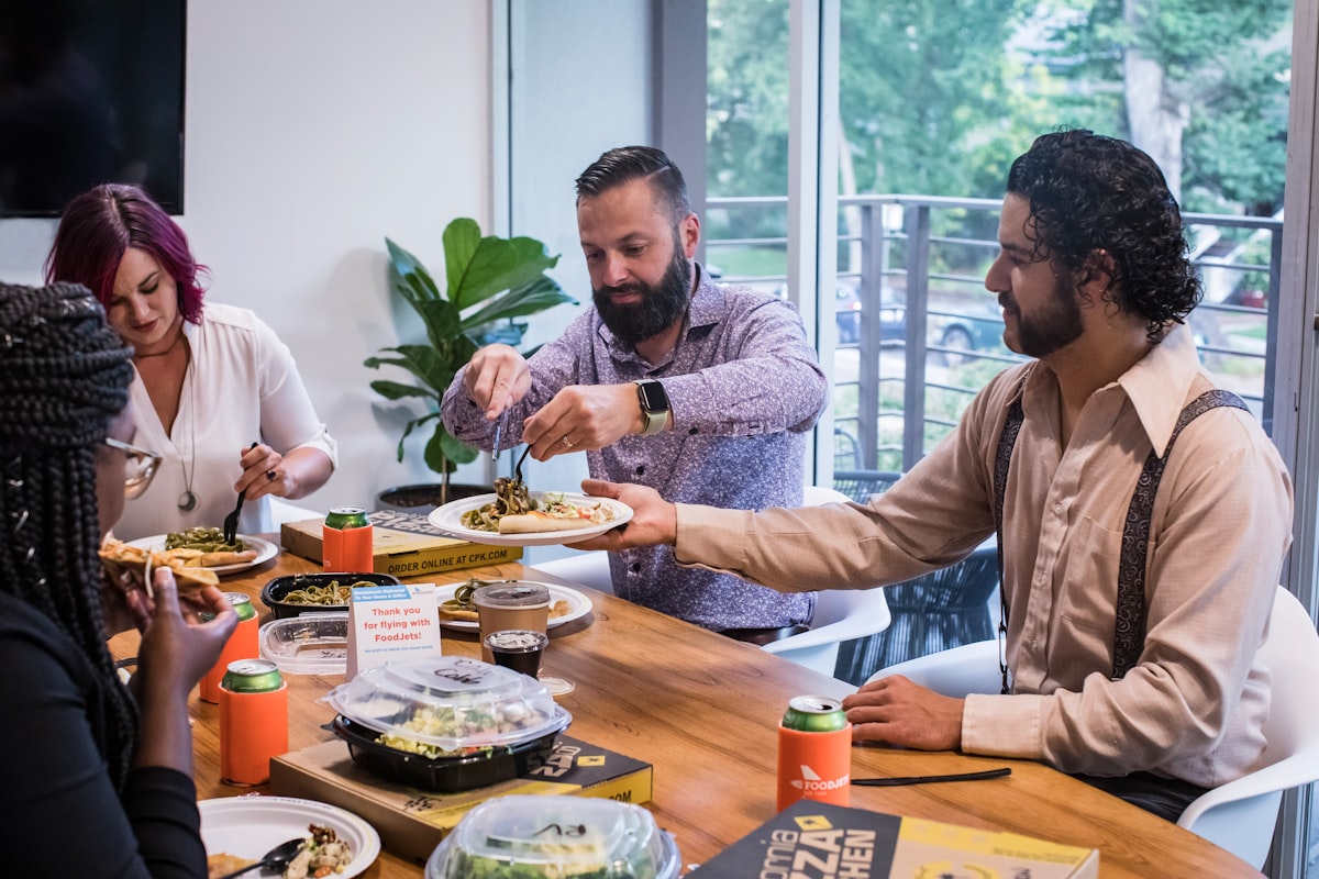 Man preparing nutritious meal with whole grains, vegetables, and protein